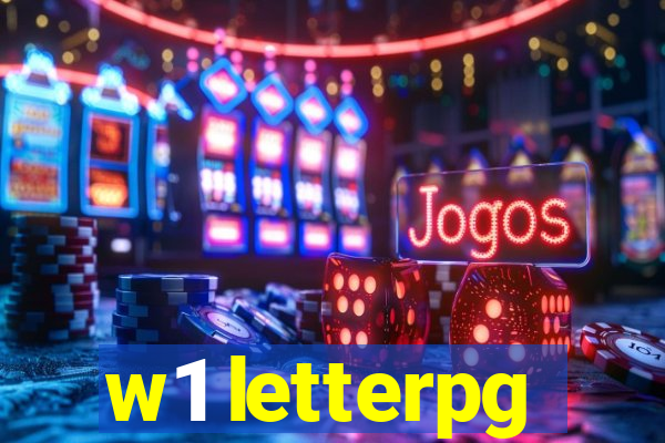 w1 letterpg